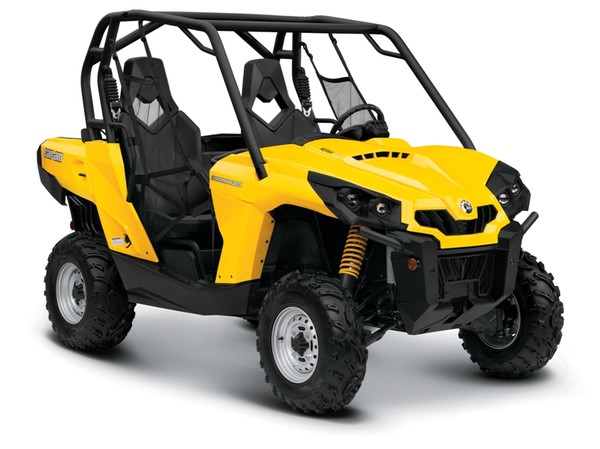 The new Can-Am Commander side-by-side vehicle from BRP